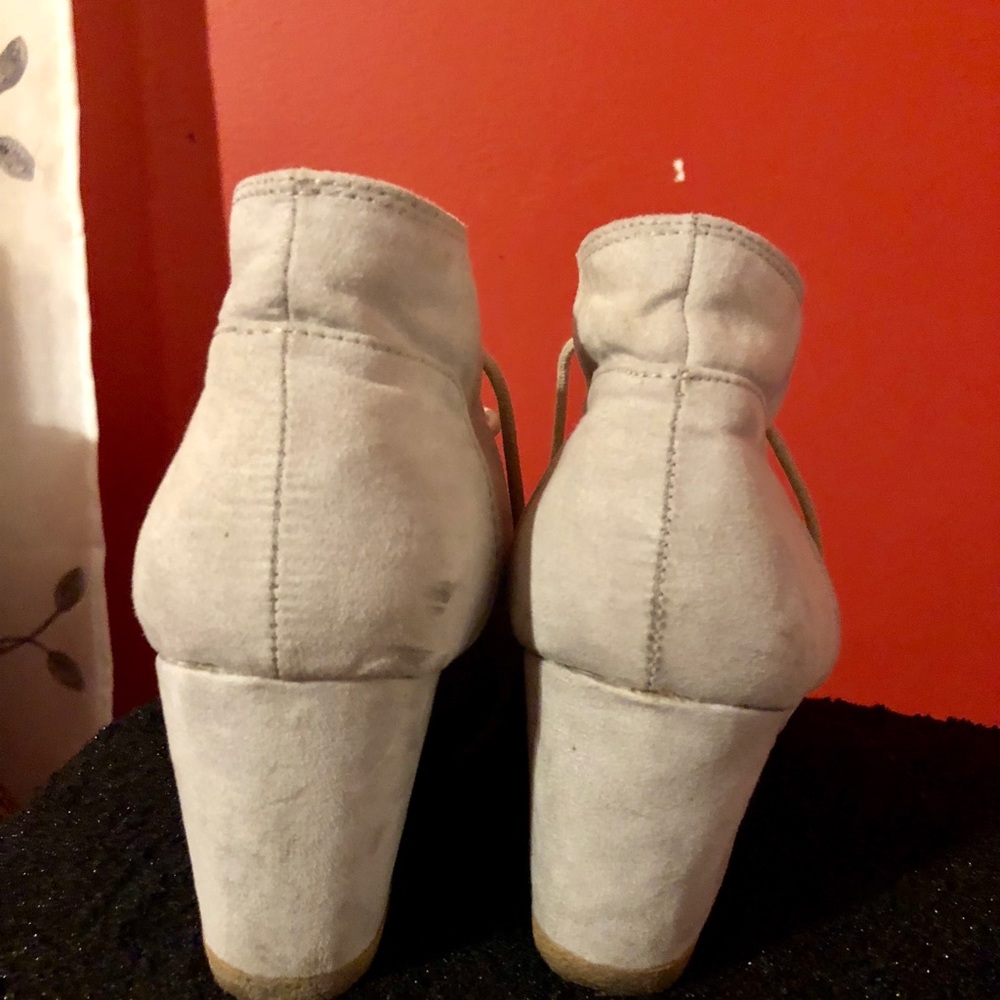 gray booties - Picture 3 of 5